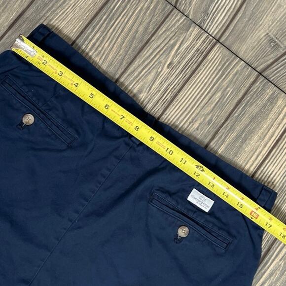 Vineyard Vines Breaker Short Men Navy Blue Chino Golf Preppy Sz 34 Casual Beach - Picture 3 of 5